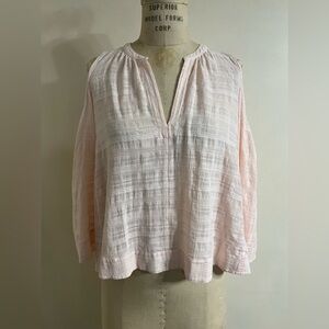 BCBG Maxazria Elin Cold Shoulder Top Size M